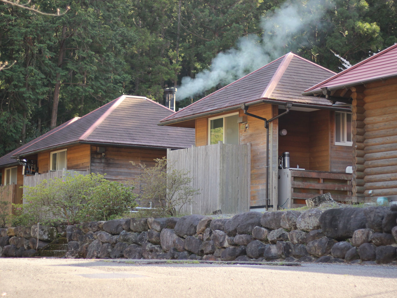 祓川温泉の外観の写真