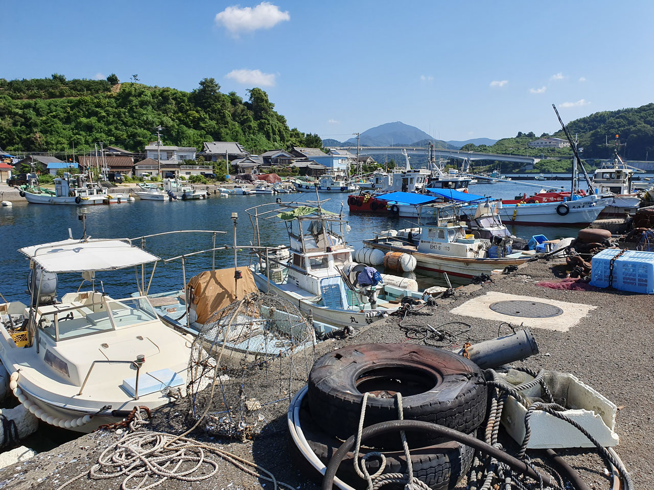 漁港の写真