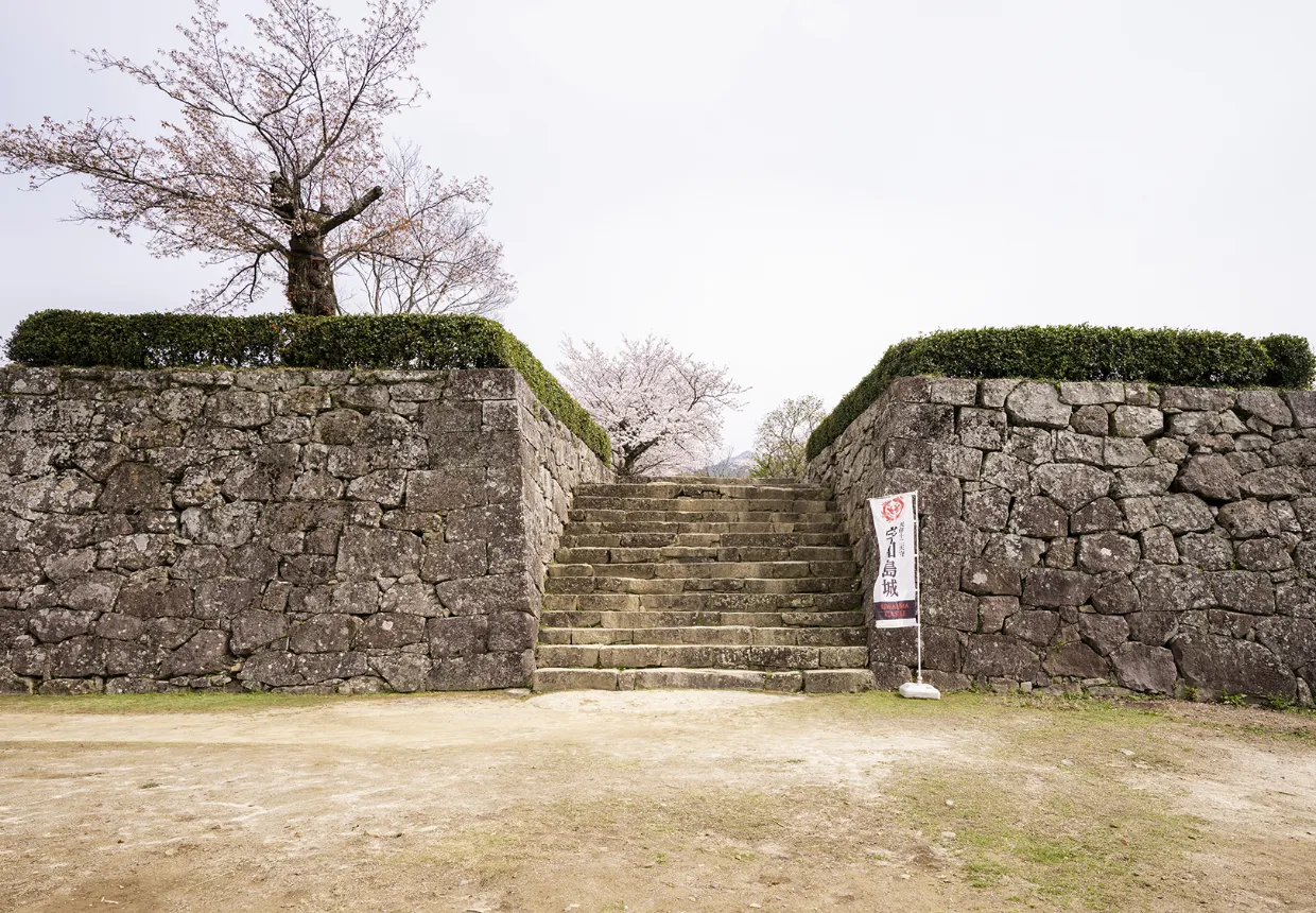 宇和島城　石垣