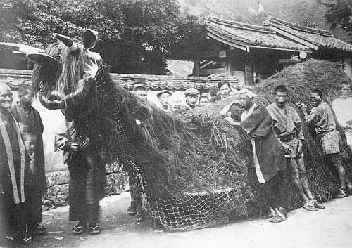 吉田町の牛鬼の写真