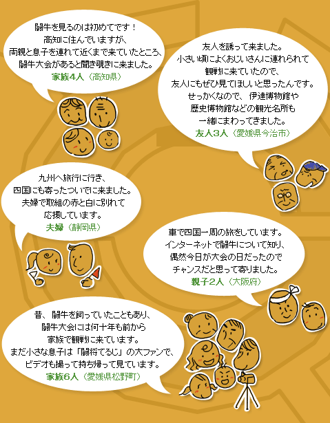 観客の様子